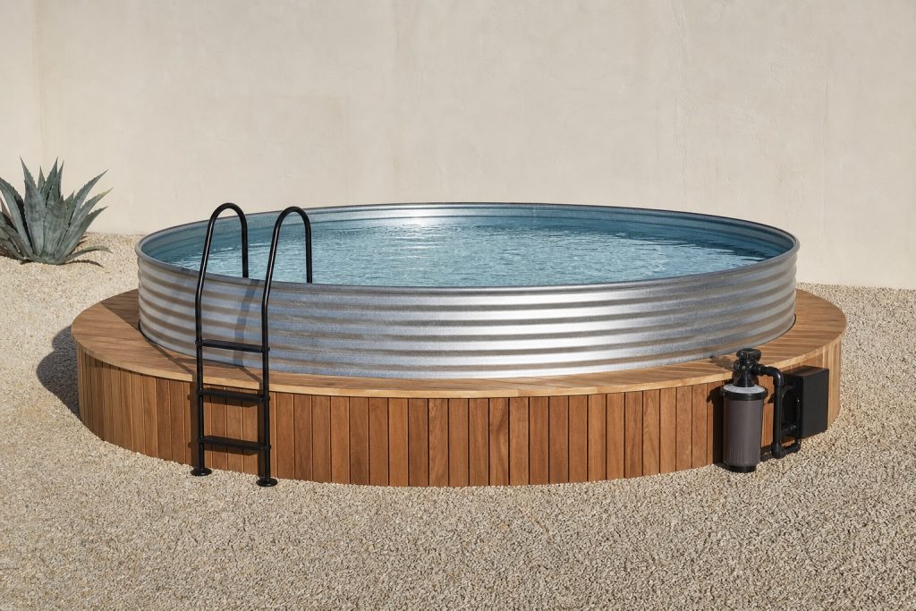 Eight-foot Cattleman pool concept