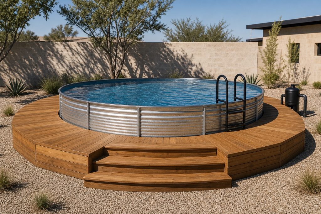 Ten-foot Homestead pool concept
